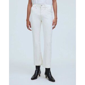 Madewell Kick Out Crop Jeans Vintage Canvas NWT Size 26 Petite
